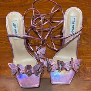 Steve Madden butterfly heels